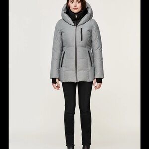 Soia & Kyo XXS parka down jacket mid length
